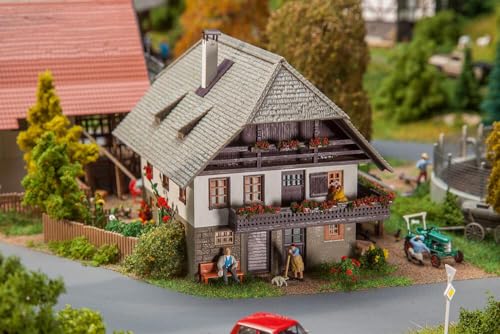 Faller 191825 H0 Maison d'ouvrier agricole Oberprechtal pour décor ferroviaire