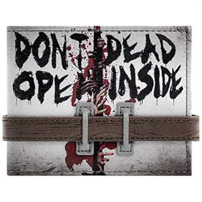 Cartera de Walking Dead No se abra Correa abotonado Gris | Ya disponible en tu tienda friki favorita! En mundofriki.es!