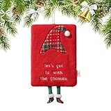 Weihnachts-Badetücher, saugfähig und hängend, Weihnachts-Fleece-Handtuch, für Badezimmer – für Familie und Gäste bei Partys, Winter, Thanksgiving und