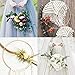 Outuxed 8pcs 10inch Metal Crafts Hoops Wreath Macrame Creations Ring for DIY Crafts Dream Catchers, Floral Macrame Hoop for Wedding Decor, Wall Hanging Craft, Gold