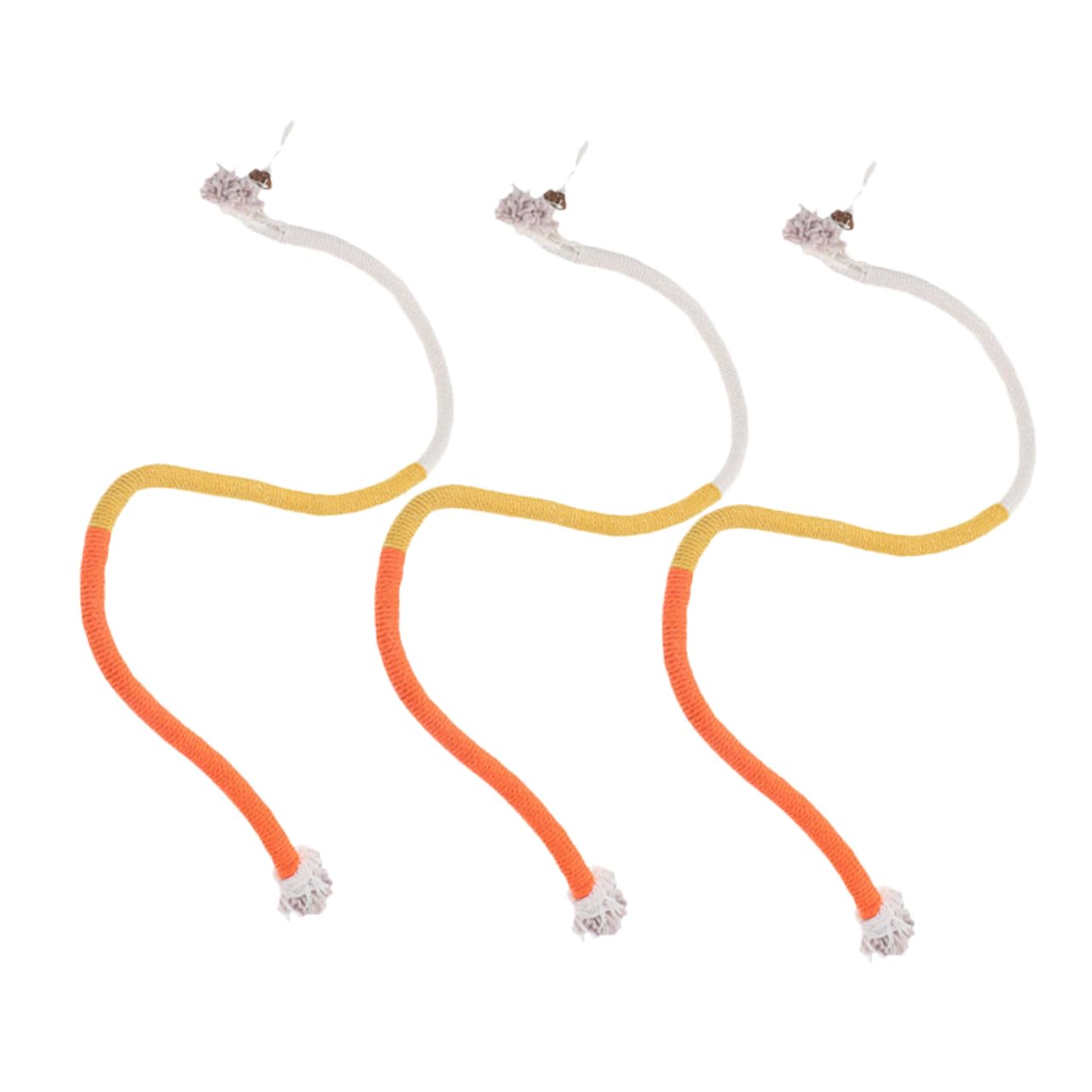 VANZACK 12pièces Jouets à Mâcher Corde pour Chats Jouets Interactifs pour Et Divertir Les Chats Intérieur
