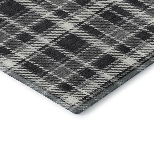 Tapete Lavable Addison Rugs Mayfield 10'x14' Negro miniatura 3