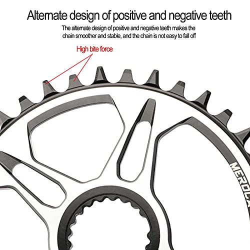 Fiets Enkel Kettingblad Positieve En Negatieve Tanden M7100/8100/9100 Perfect Voor De Meeste Shimano Crankstellen (34T) - Image 4