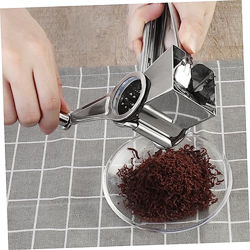 Rallador giratorio de acero inoxidable con manivela miniatura 2