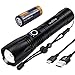 outlite 10000 Lumen Taschenlampe, LED Taschenlampe Extrem Hell 5000mAh USB Aufladbar 26650 Batterie Enthalten, 5 Lichtmodi, Zoombar, Lange Arbeitszeit Taktische Taschenlampe