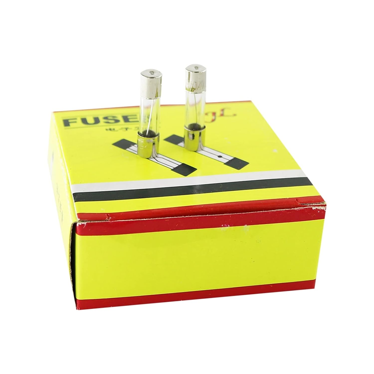 Fuse 100Pcs/Set 5x20mm Quick Blow Glass Tube Assorted Kits,Fast-Blow Fuses 0.2A .5A 1A 3A 8A 10A 15A 20A(1a 100pcs)
