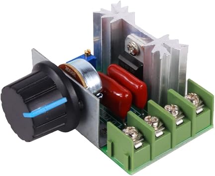 Adjustable Motor Speed Controller Board Speed Switch Module Variable Voltage Regulator 2000W AC 50-220V 25A Pulse Width Modulator