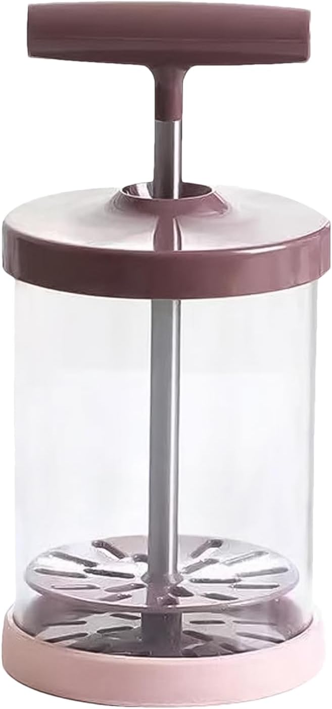 Manual Whipped Cream Maker - Handheld DIY Dispenser, Stainless Steel Baking Tool, Ergonomic Comfort Grip Device | Kitchen Dessert Preparation Accessory, Culinary Cream Whipping Equipment for Home