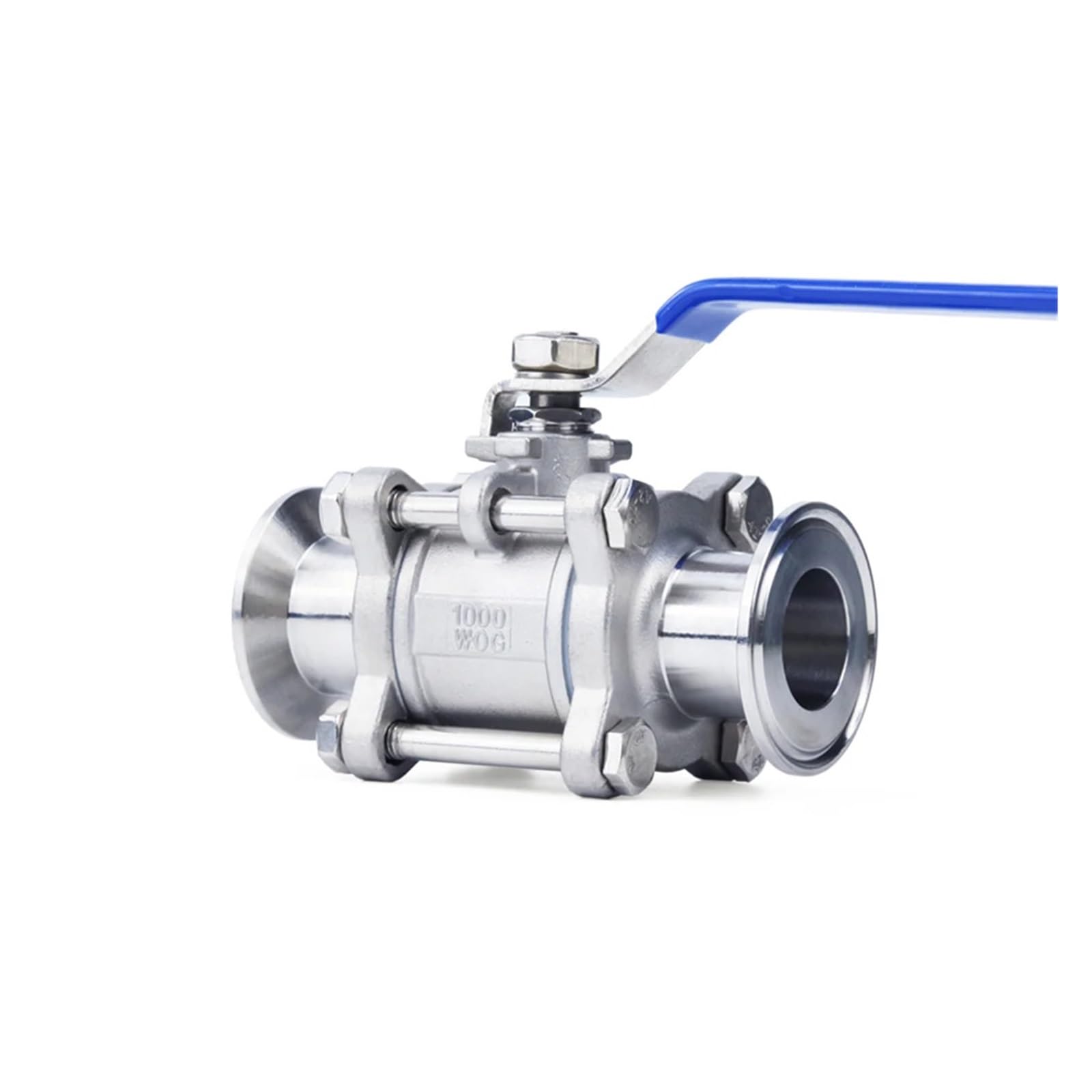Boule en acier inoxydable 304 Tri-Clamp 0.75" pour vanne à bille sanitaire