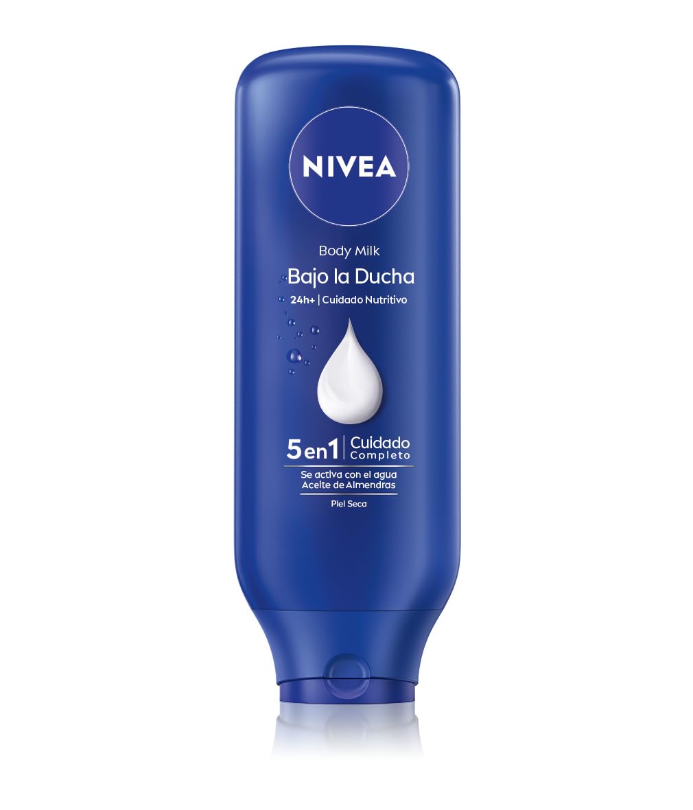Piel Seca Hidratada con NIVEA Crema de Ducha Corporal Pack Familiar 7