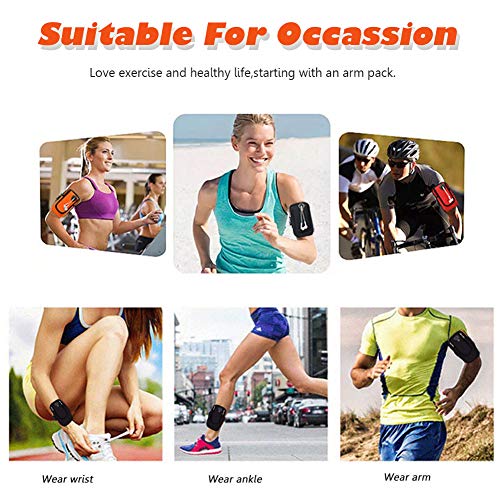 Movoyee Armband For Phone Running Armband,Cell Phone Holder Case For Iphone 11 12 13 Pro Max Xs X Xr 8 7 6 Plus Se/Samsung Galaxy/Key,Waterproof Black Arm Band Fit Sport/Exercise/Workout Pouch Sleeve #TOP1