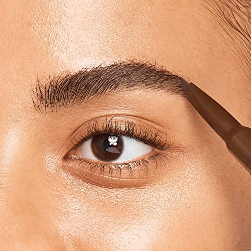 JOAH Brow Down To Me Dual Brow Pencil and Gel, Triangular Tip, Tinted Gel, Long-Lasting Vegan Formula, Smudge-Free Pencil Tip, Lightweight, Water-Resistant, Soft Brown