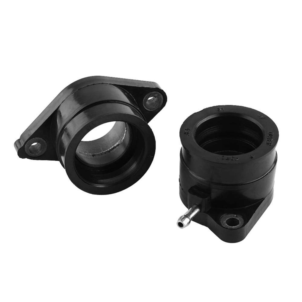 Collettore Carburatore, 2Pcs Giunto di avvio del carburatore del collettore per XT600 XT600Z XT600E 1984-2003 carburatore per TT600 1984-1989/1993-1997