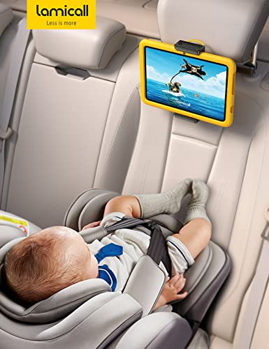 Lamicall P3-US-B-RY Car Tablet Headrest Holder - Car Back Seat Headrest Tablet Mount Stand thumb #6
