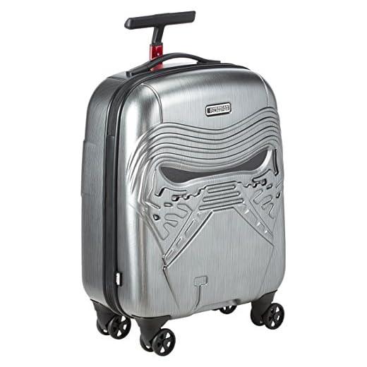 Disney By American Tourister Kylo Ren Bagaglio a Mano S Star Wars, Policarbonato, 34 ml, 55 cm