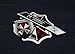 Kaolituis Umbrella Corporation Car Badge Circle Decals 2.95in Dia Resident Evil Stickers 3D Metal Label Emblems for Car Motorcycles,3PC