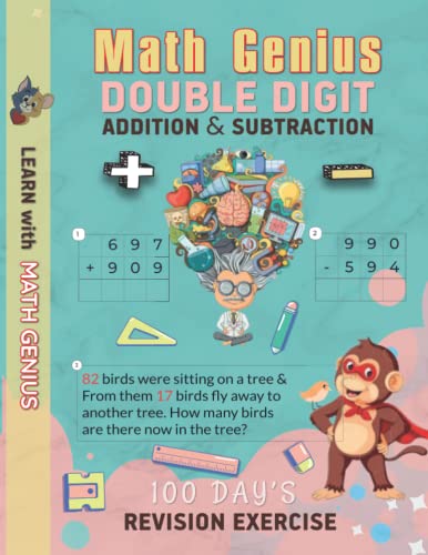  Math Genius: Double Digit - Addition & Subtraction