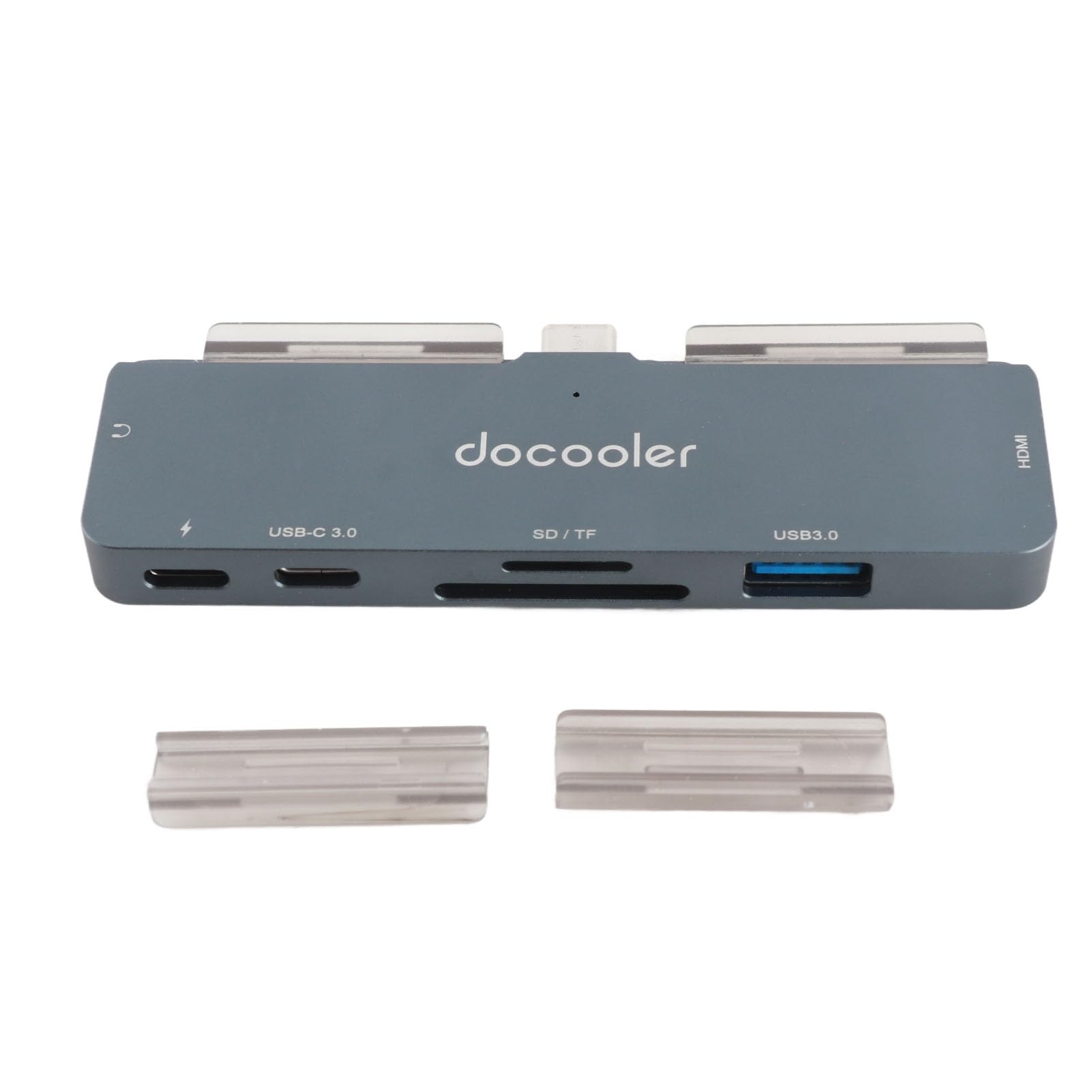 SIXRUN Hub Type-C 7-in-1, USB 3.0 4K Grigio