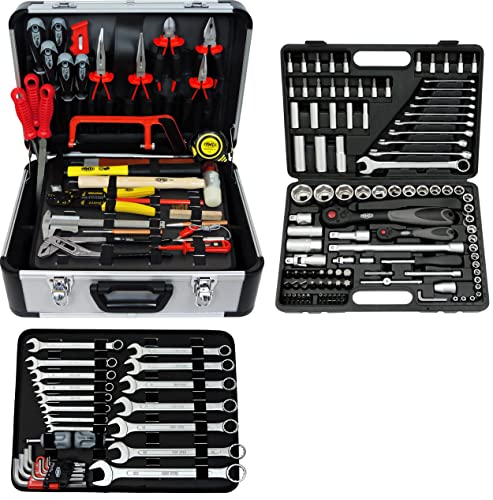 Famex 719-44 Mallette à outils de mécanicien 174/214 pièces