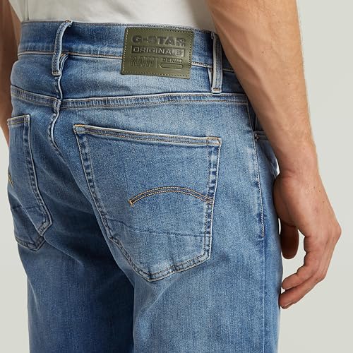 G-STAR Herren 3301 Slim Jeans, Mehrfarben (lt Vintage Aged 51001-8968-4974), 27W / 30L 5