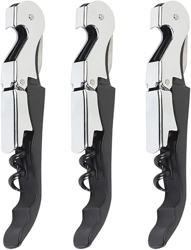 GIFORYA - Abridor de botellas de vino con sacacorchos y caja de regalo, llave de vino para camareros y camareros, servidores, resina marrĂłn GIFORYA - Abridor de botellas de vino con sacacorchos y caja de regalo, llave de vino para camareros y camareros, servidores, resina marrĂłn