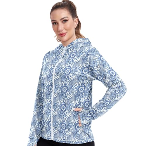 Chemise de soleil bloque UVA/UVB respirante et douce pour femme active