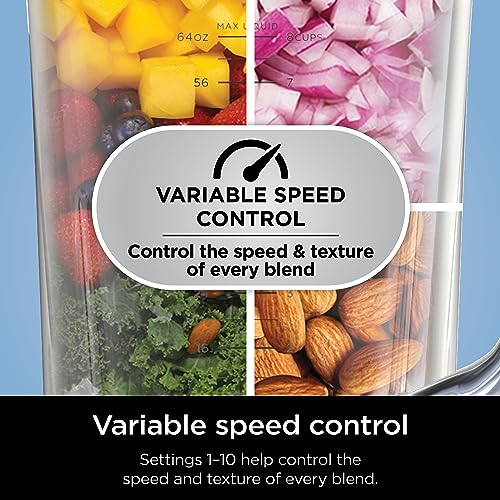 Ninja Detect Power Blender Pro, BlendSense Tech, 72oz, 1800PW, TB201 - image 9