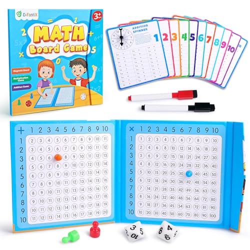 D-FantiX Magnetic Addition Multiplication Game Board miniatura 1