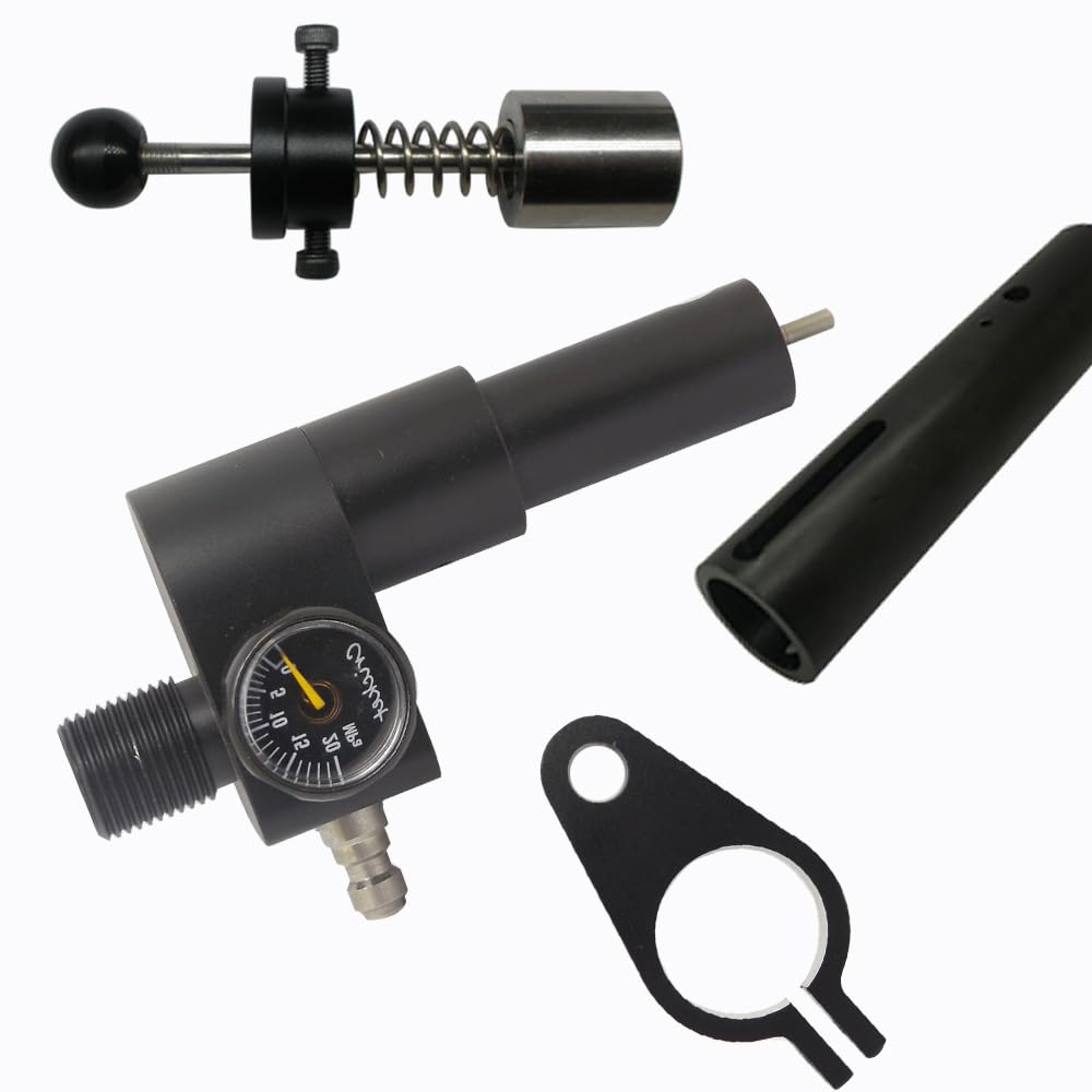 SQOTDR 12g CO2 /Pump to PCP Conversion KIT HPA 3000psi for Crosman Pistol 1377 2240 1322 2250