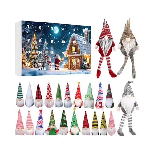 Weihnachts-Countdown-Kalender – Adventskalender für Kinder, mit Überraschungen | Schafft die Aufregung zu Weihnachten, eine tägliche Abgrenzung | Die perfekte festliche Tradition für Familie und
