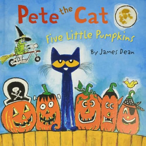 Pete the Cat: Five Little Pumpkins - by James Dean Podcast Por arte de portada