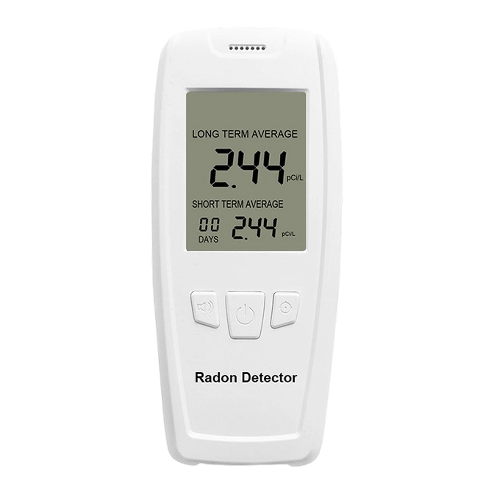 Desktop Radon Monitor with Alarm Function and Low Power Consumption Design ABS Tester Detector Home Detections Meter