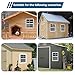 Yuzzy Shed Windows 2 Pack, Chicken Coop Windows 30
