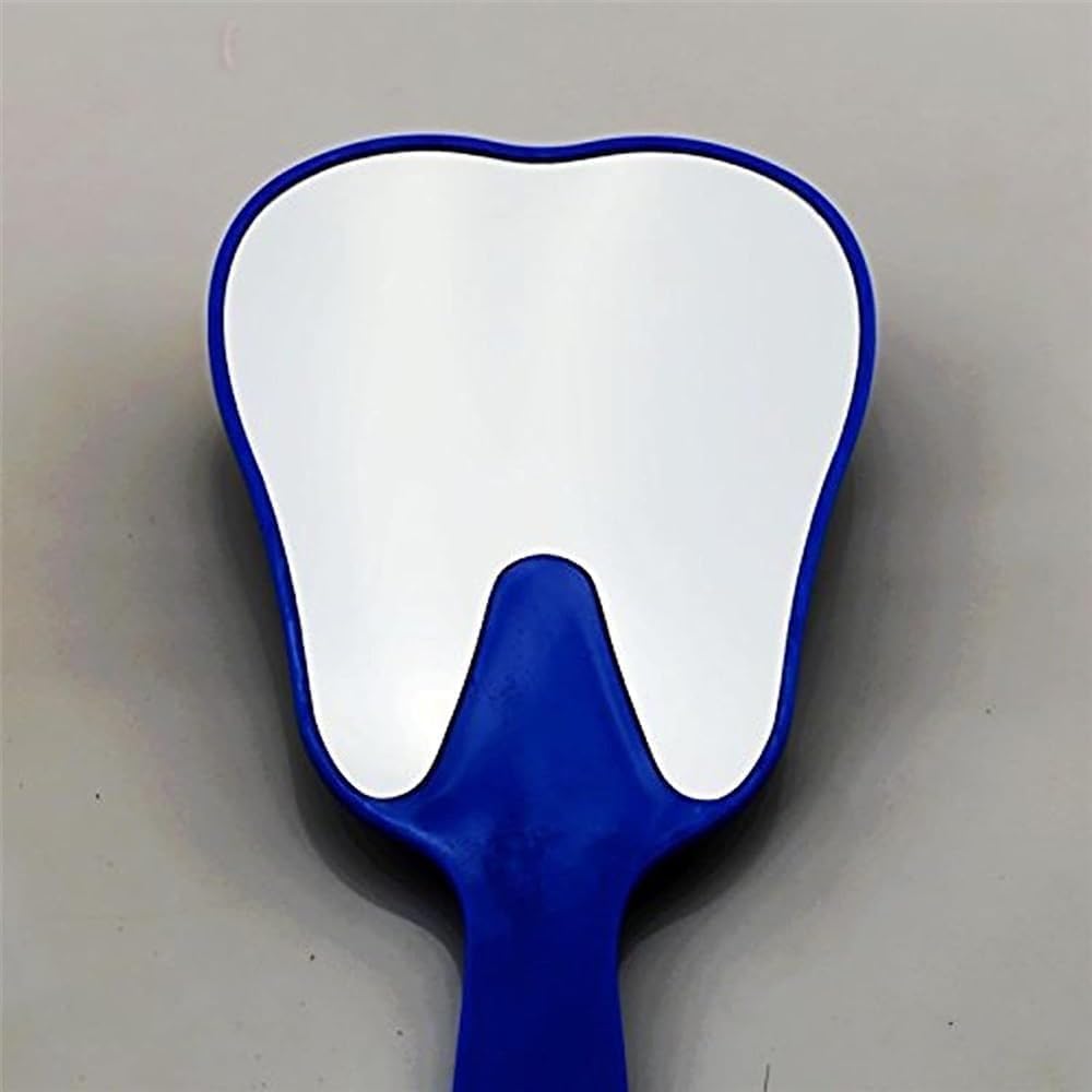 Specchietti in Plastica A Forma di Dente, Specchio Palmare Dentale con Maniglia, Decorazioni per Studi Dentistici con Un Foro per Il Barbiere del Salone della Clinica Orale