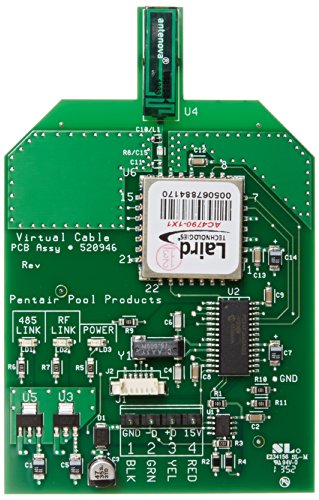 Pentair 520946Z MobileTouch II Transciever Circuit Board with Attached Antenna