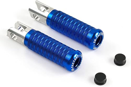 Miniatura 1 de Estriberas de motocicleta Pedales delanteros Reposapiés para Yamaha YZF-R1 2000-2003, YZF-R1 2004-2008, YZF-R1 2009-2021, YZF-R6 2003-2005R6S 06-09,