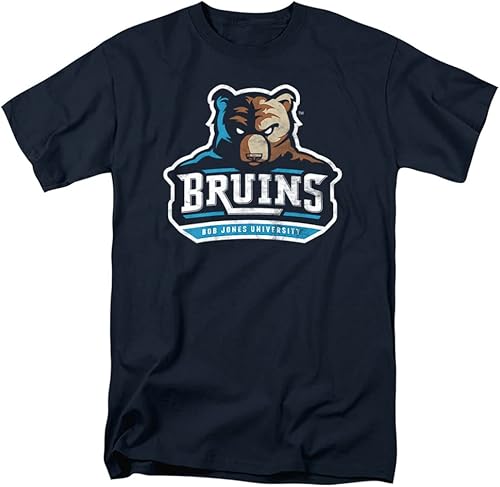 LOGOVISION Colección oficial de camisetas para adultos con logotipo primario envejecido universitario