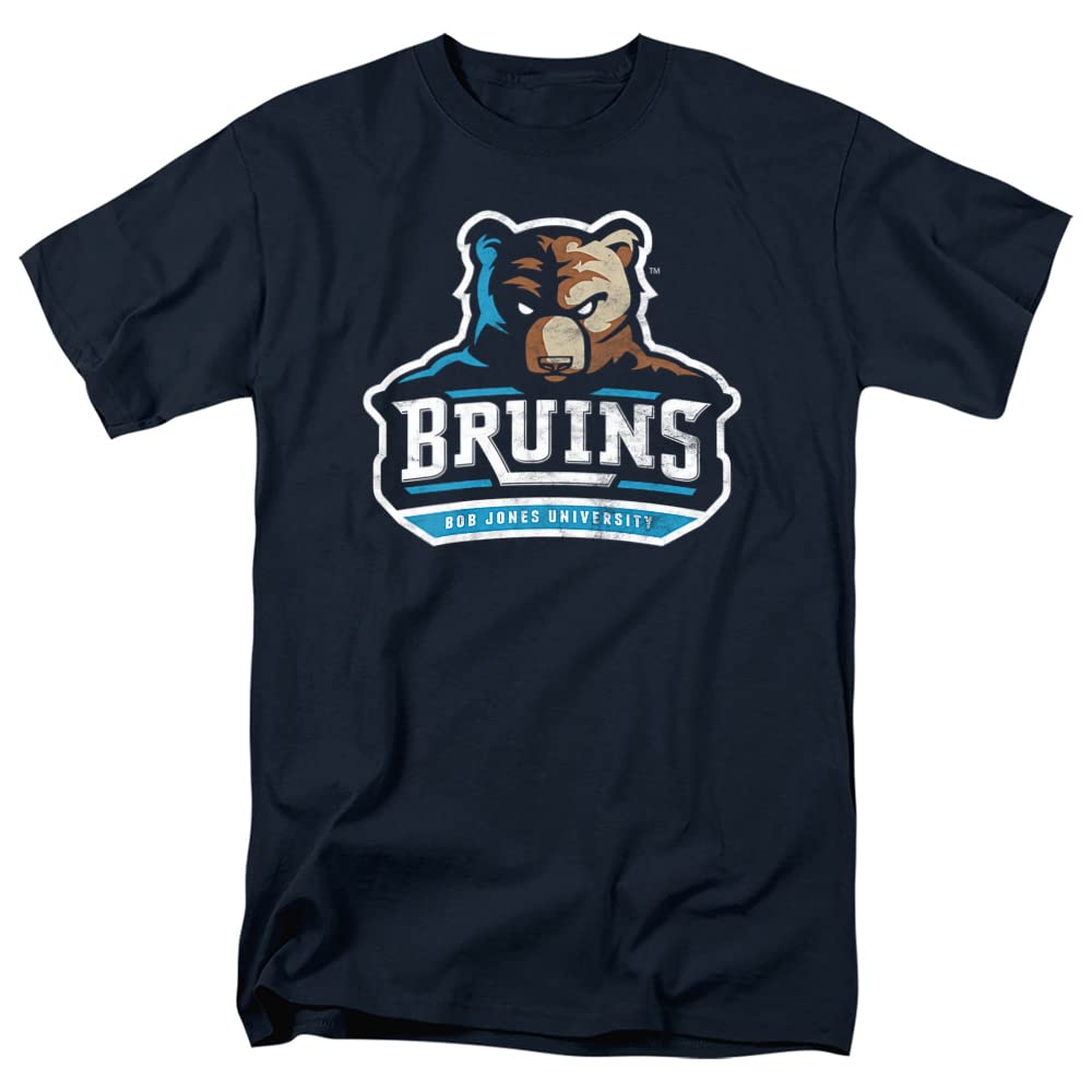 LOGOVISION Official Collegiate Distressed Primary Logo Adult T-Shirt Collection — view 352