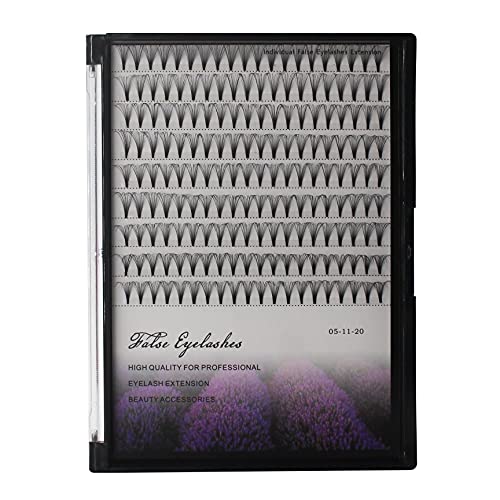 Dedila 20D Premade Volume Fans Eye Lashes Extensions Short Stem D Curl Thickness 0.07Mm Individual False Eyelashes Soft Lightweight Makeup Eyelashes Extensions 10-16Mm Available (16Mm) #TOP29