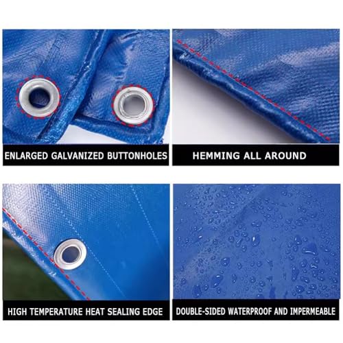 Lona de PVC impermeable de alta resistencia: Pack de 3 aislantes para estanques y embalses 5