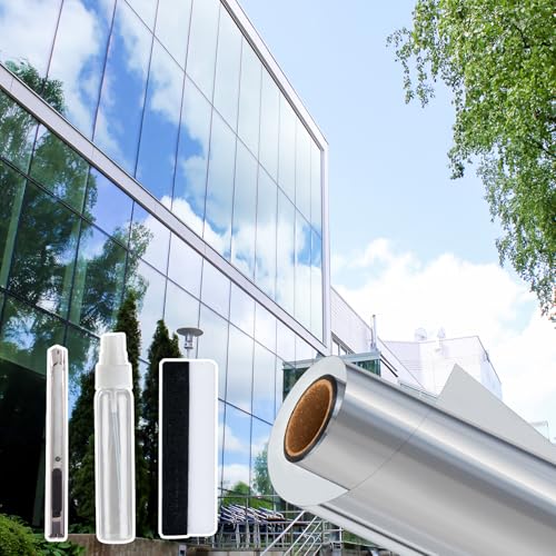 Lifetree Reflective Window Film, Silver 44.5x200cm