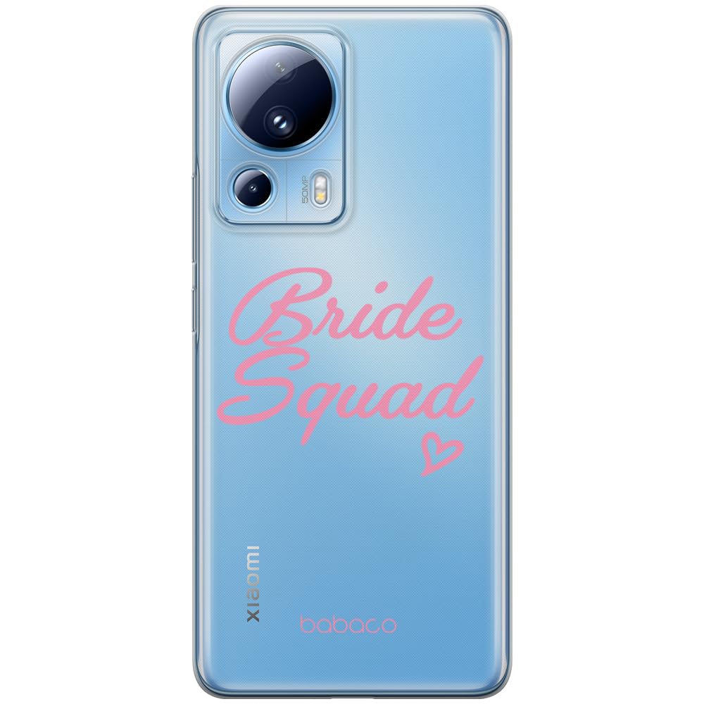 Babaco ERT GROUP mobile phone case for Xiaomi 13 LITE/CIVI 2 original and officially Licensed pattern Bride Squad 001 optimally adapted to the shape of the mobile phone, partially transparent