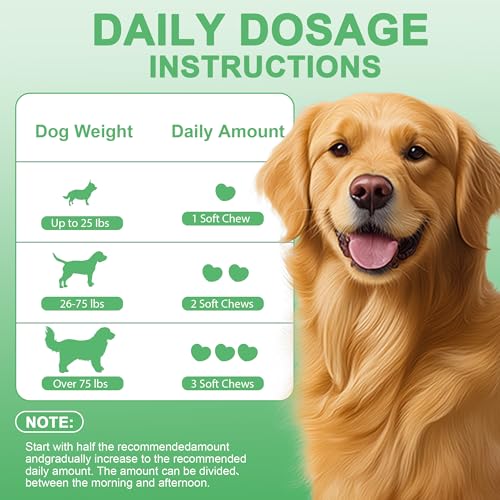 Calming Dog Treats, 180 Count Dog Calming Tablets that Work, Anxiety and Stress Relief for Dogs Calming Care, Helps Dog Reduce Stress, Barking, Thunder, Separation - Chicken Flavor - Image 6