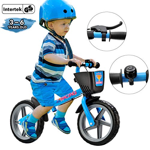 Kids Balance Bike for Boys & Girls 3-6 Years Old No Pedal Balance