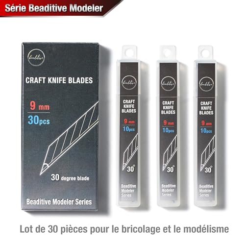 Lames de couteau de précision Beaditive avec angle de 30 degrés ultra tranchant - 7