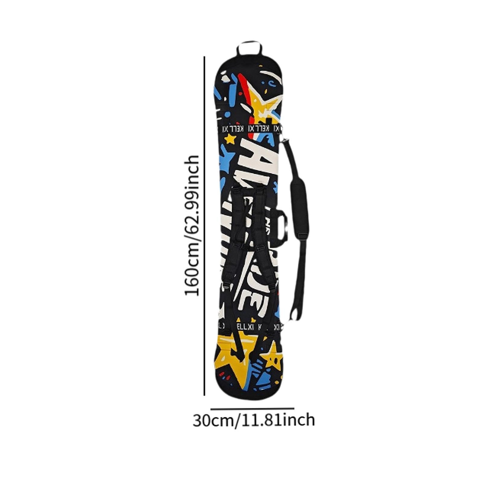 Fenteer Housse de Snowboard pour Rangement et, Sac de Protection