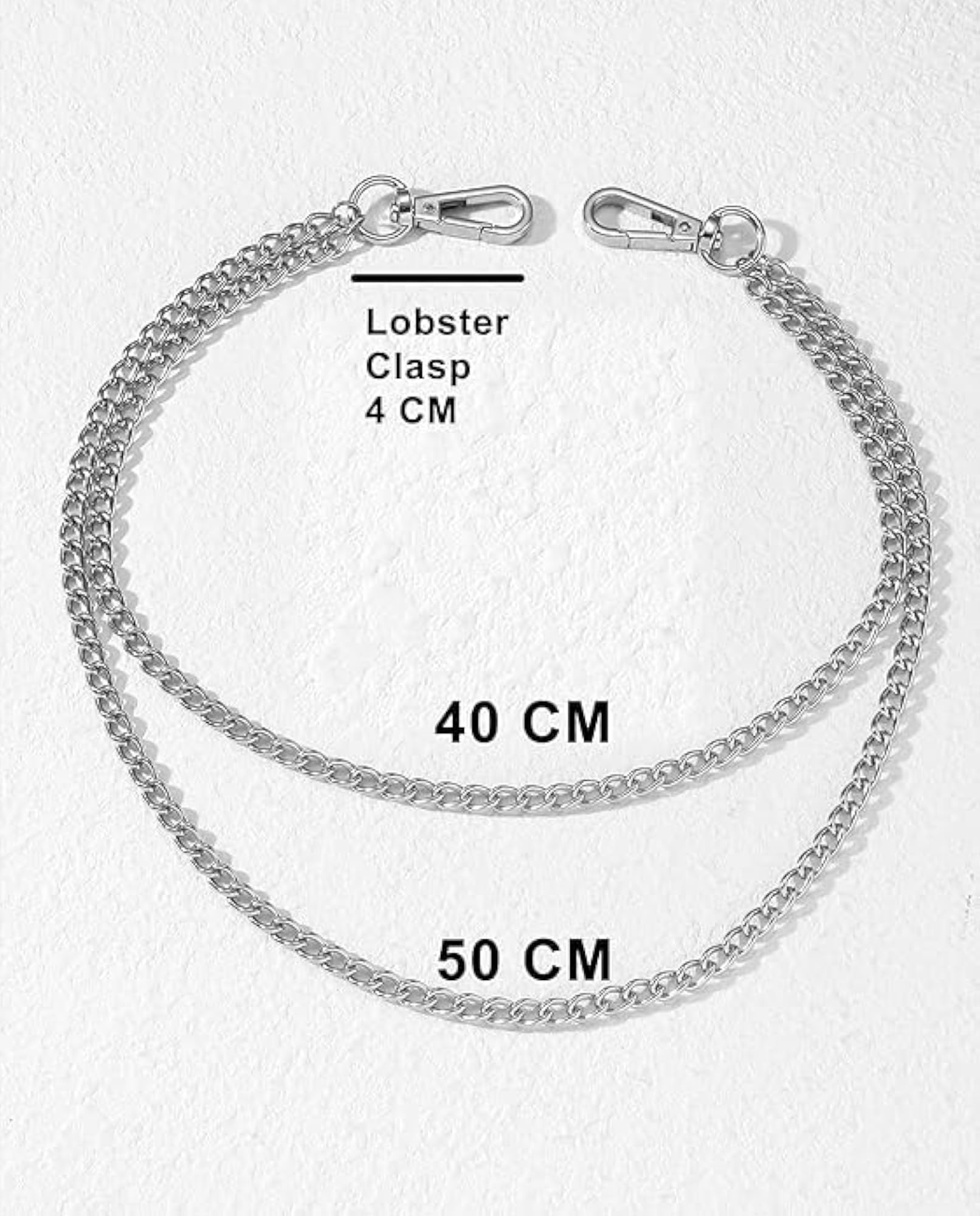 Unisex Stainless Steel Jean and Trouser Chain, Stylish Accessory