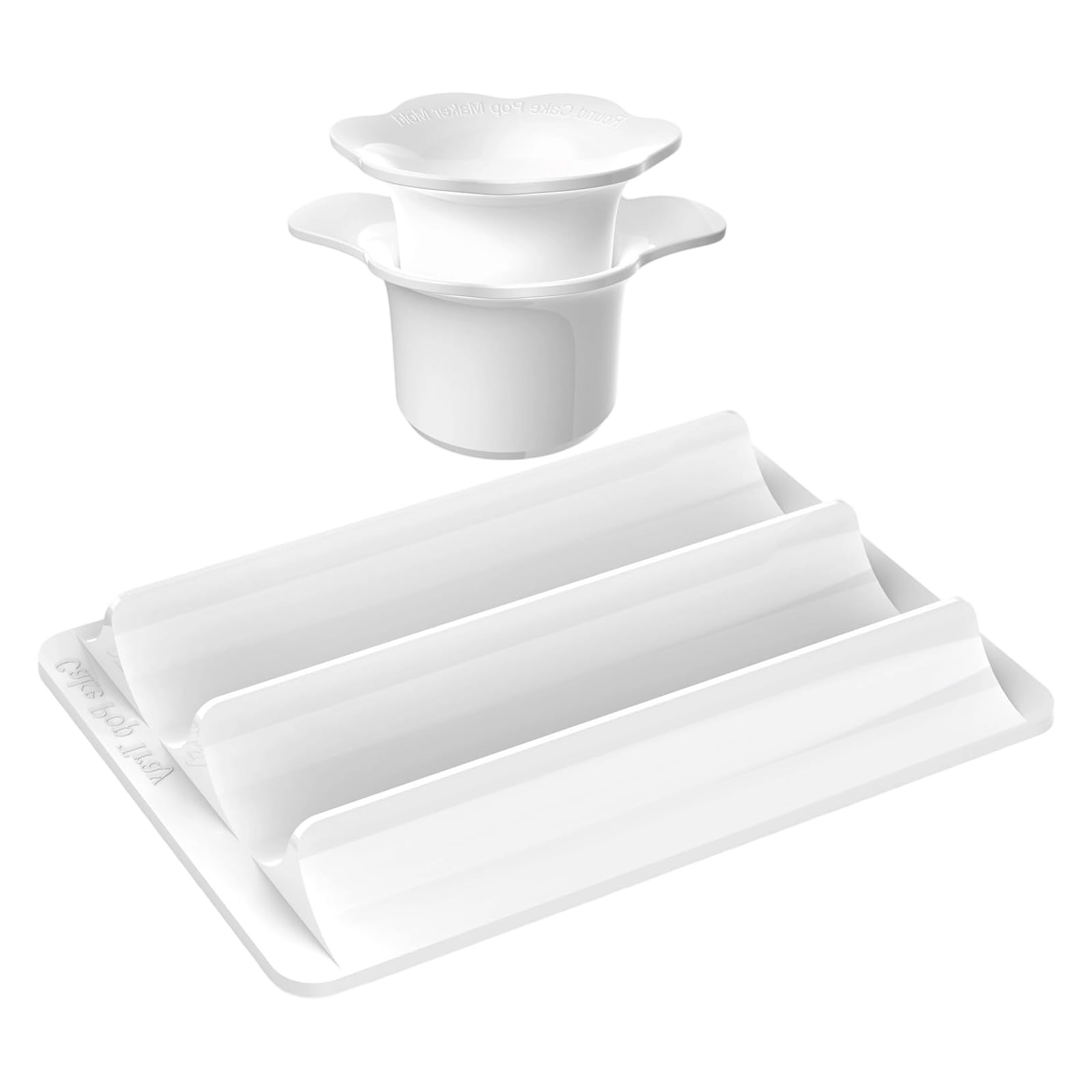 Msioytog Efficient Cake Sphere Molder and Tool Creating Consistent 1.75 Foot Globes Excellent for Decorating and Coating Cake Burst Cast Set with Tray