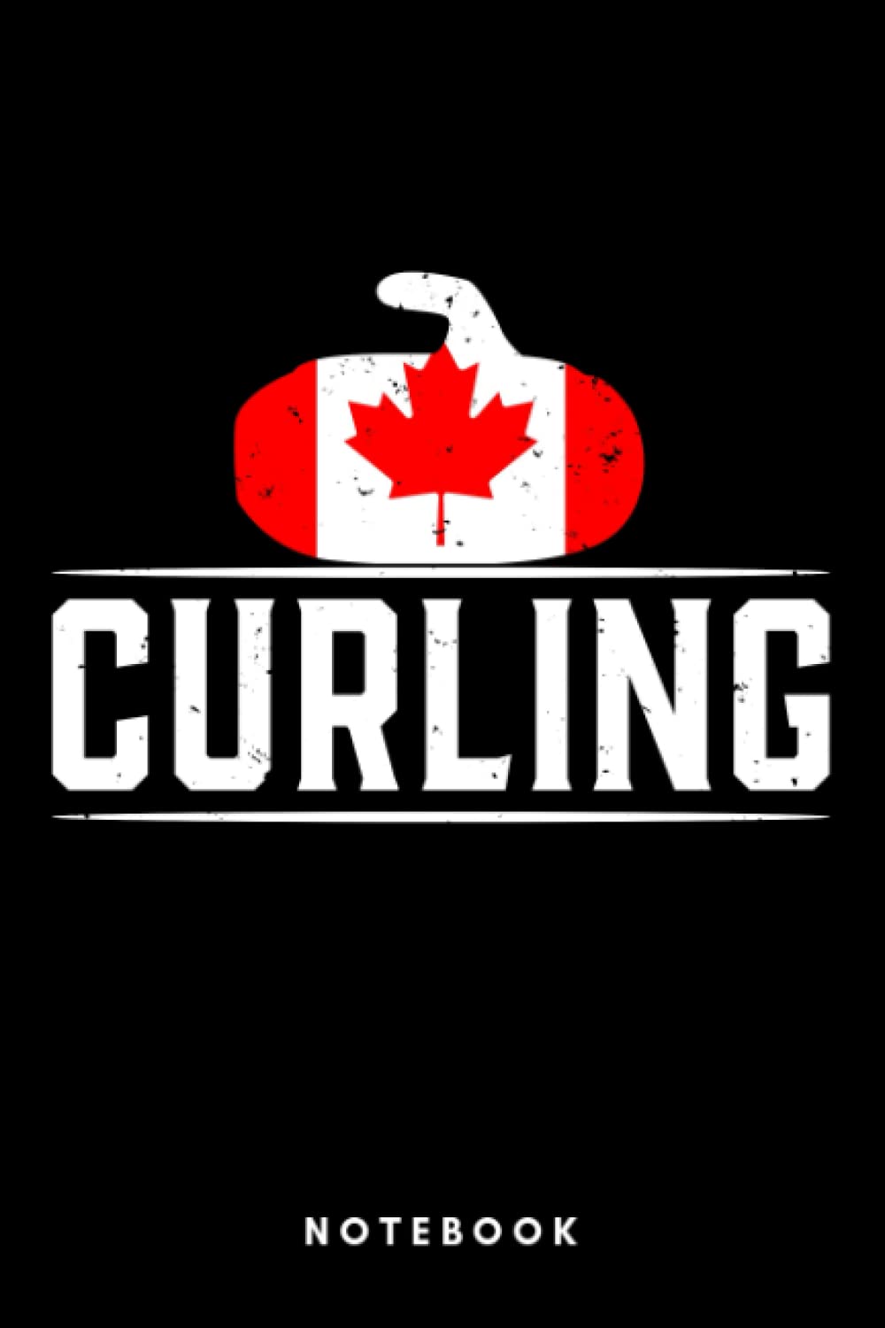 Curling Canada: Notebook, Journal, Diary, Sketch Book