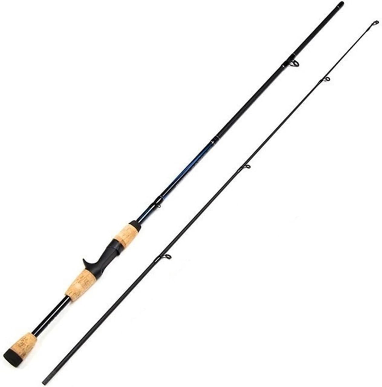 Telescopic Fishing Rod 1.7m/1.8m Fishing Rod Carbon Fiber Spinning/Casting Fishing Rod Bait Weight 6-15g Reservoir Pond Fast Bait Fishing Rods Fishing Rod Portable (Color : Spinning Rod, Size : 1.8m)